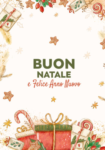 Biglietto Natalizio LIFC - Buon Natale e Felice Anno Nuovo