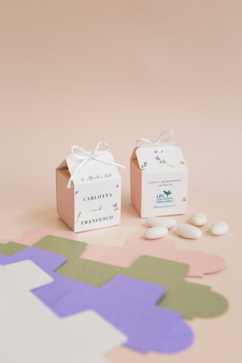 Scatolina porta confetti Fiorellini