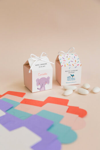 Scatolina porta confetti Animaletti Elefante