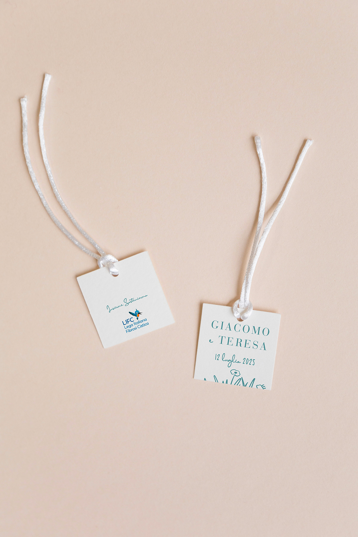 Biglietto Bomboniera Linea Frame