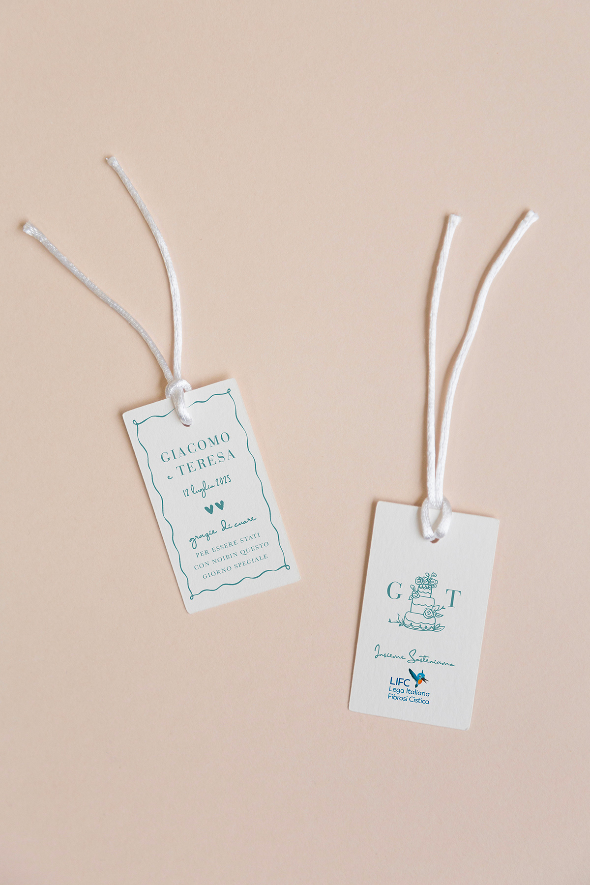 Tag rettangolare Linea Frame