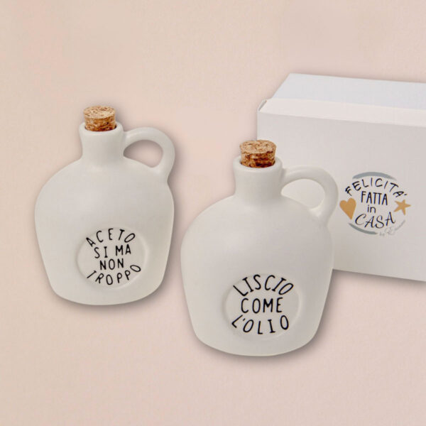 Set porta olio e aceto