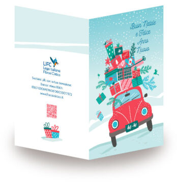 Biglietto Natalizio LIFC - Direzione Natale