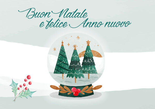 Fronte biglietto Palla di neve
